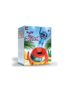 Stitch Pop‑Up Disney – Gioco da Tavolo Interattivo con Barile e Tavole da Surf