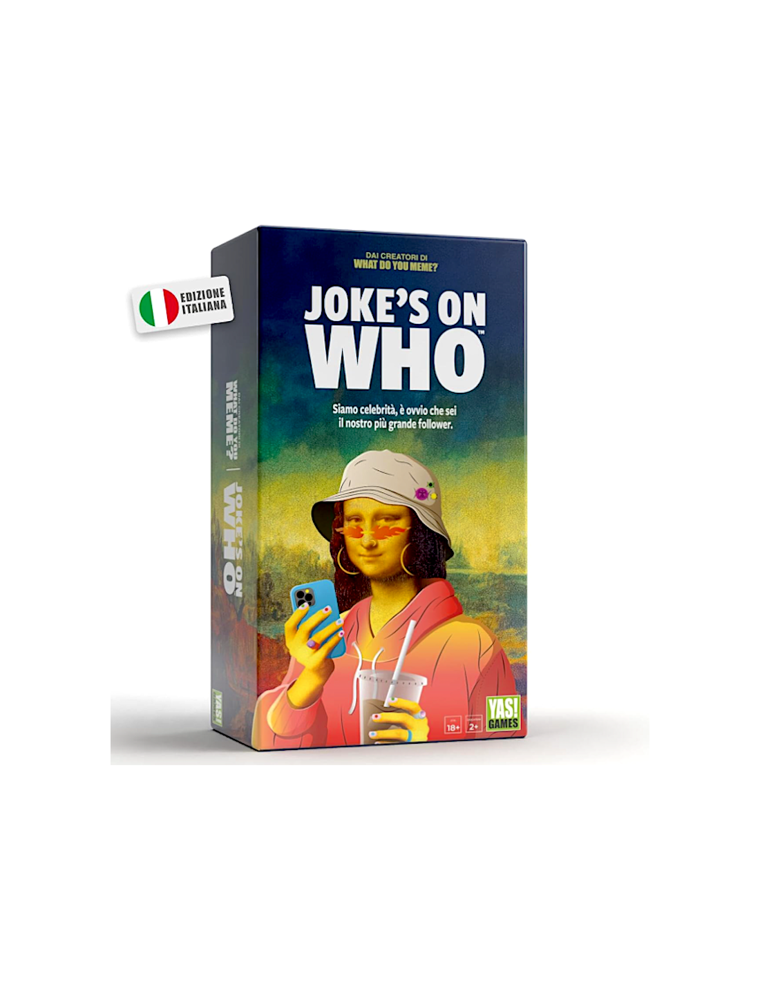 Joke’s On Who – Gioco da Tavolo Party Indovina il Personaggio in Stile Social