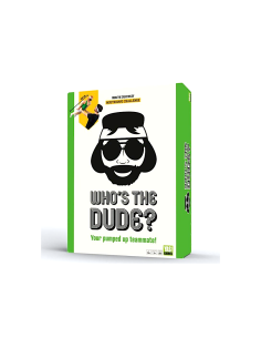 Yas!Games Who’s the Dude – Gioco da Tavolo con Bambolotto Gonfiabile Fred