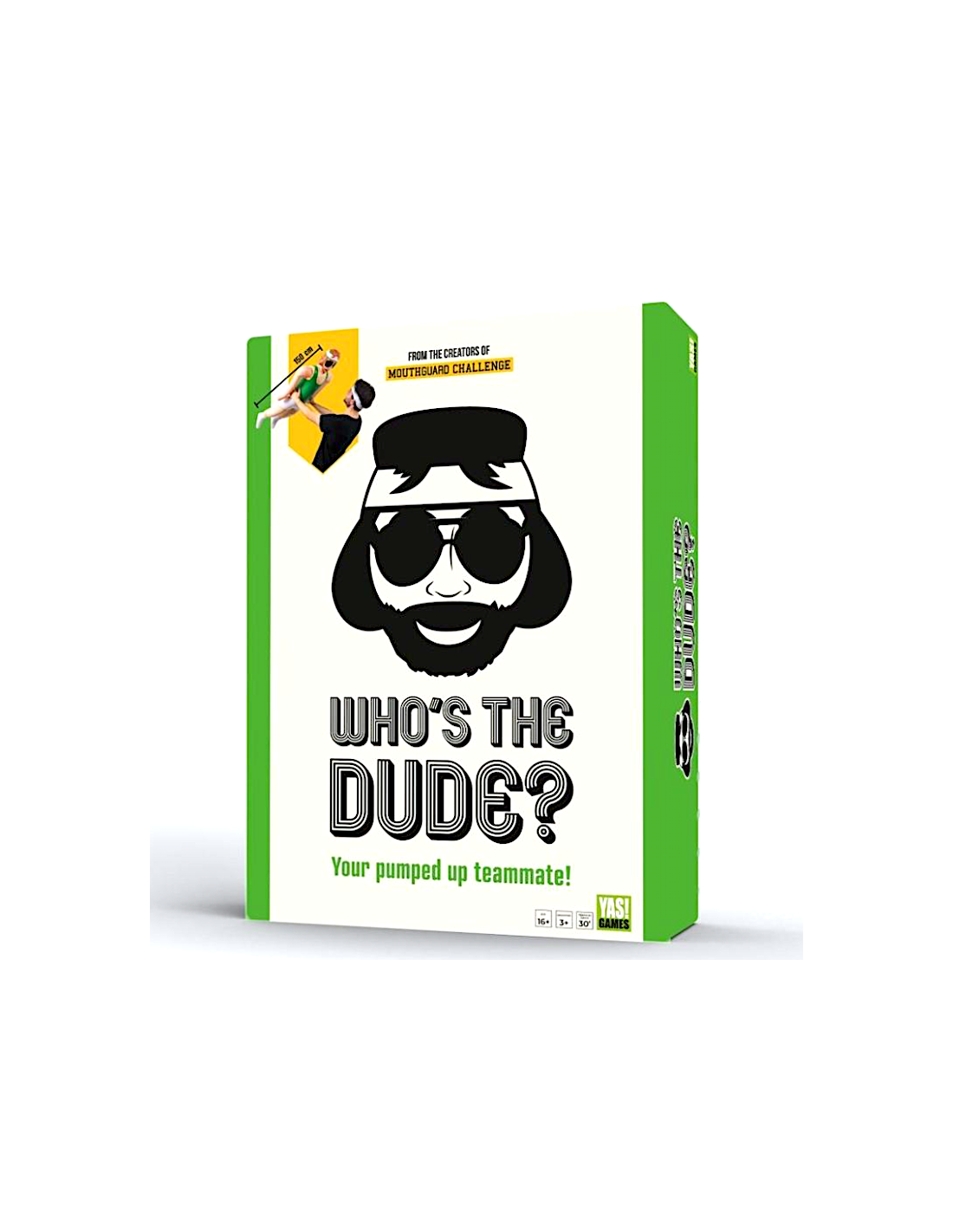 Yas!Games Who’s the Dude – Gioco da Tavolo con Bambolotto Gonfiabile Fred