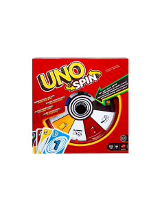 UNO Spin – Gioco di Carte con Ruota a Giro per 2‑10 Giocatori, Età 7+