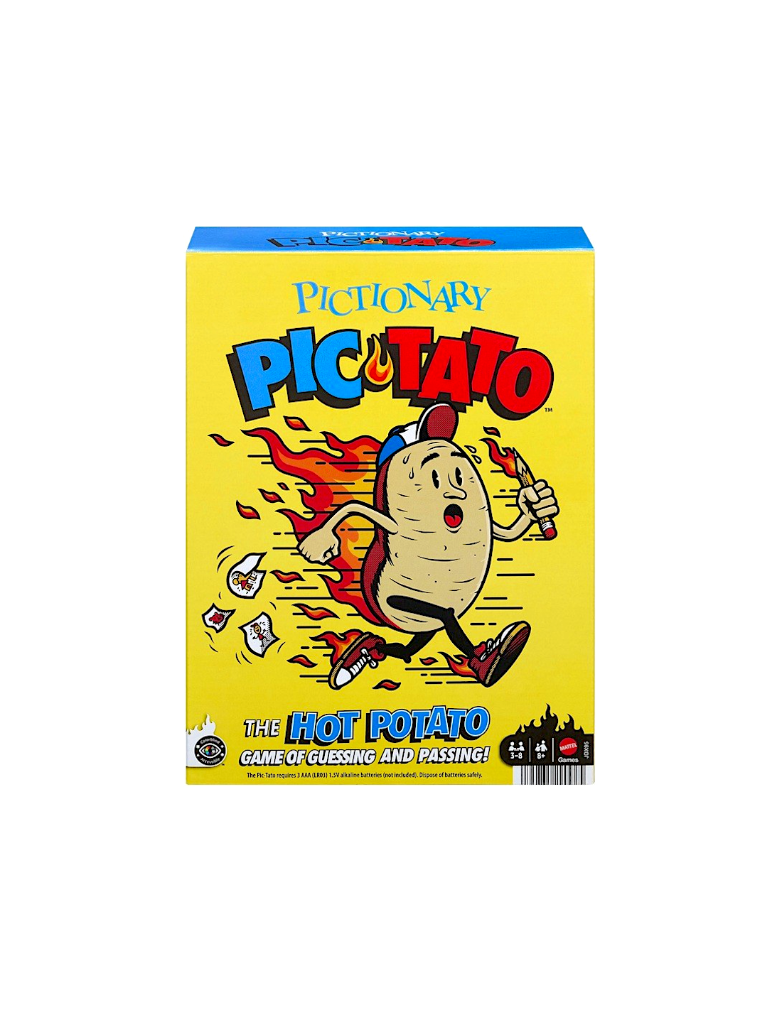 Pictionary Pic‑Tato – Gioco da Tavolo Disegna e Indovina con Ruota Musicale