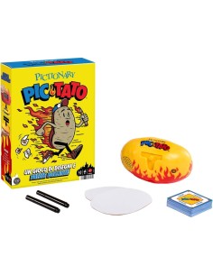 Pictionary Pic‑Tato – Gioco da Tavolo Disegna e Indovina con Ruota Musicale