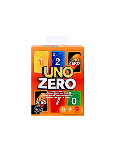 UNO Zero Card Game – Variante Strategica per 2‑8 Giocatori, Età 7+