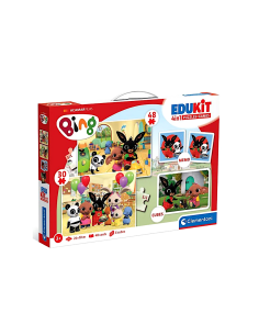 Clementoni Edukit 4 in 1 Bing - Gioco Educativo per Bambini