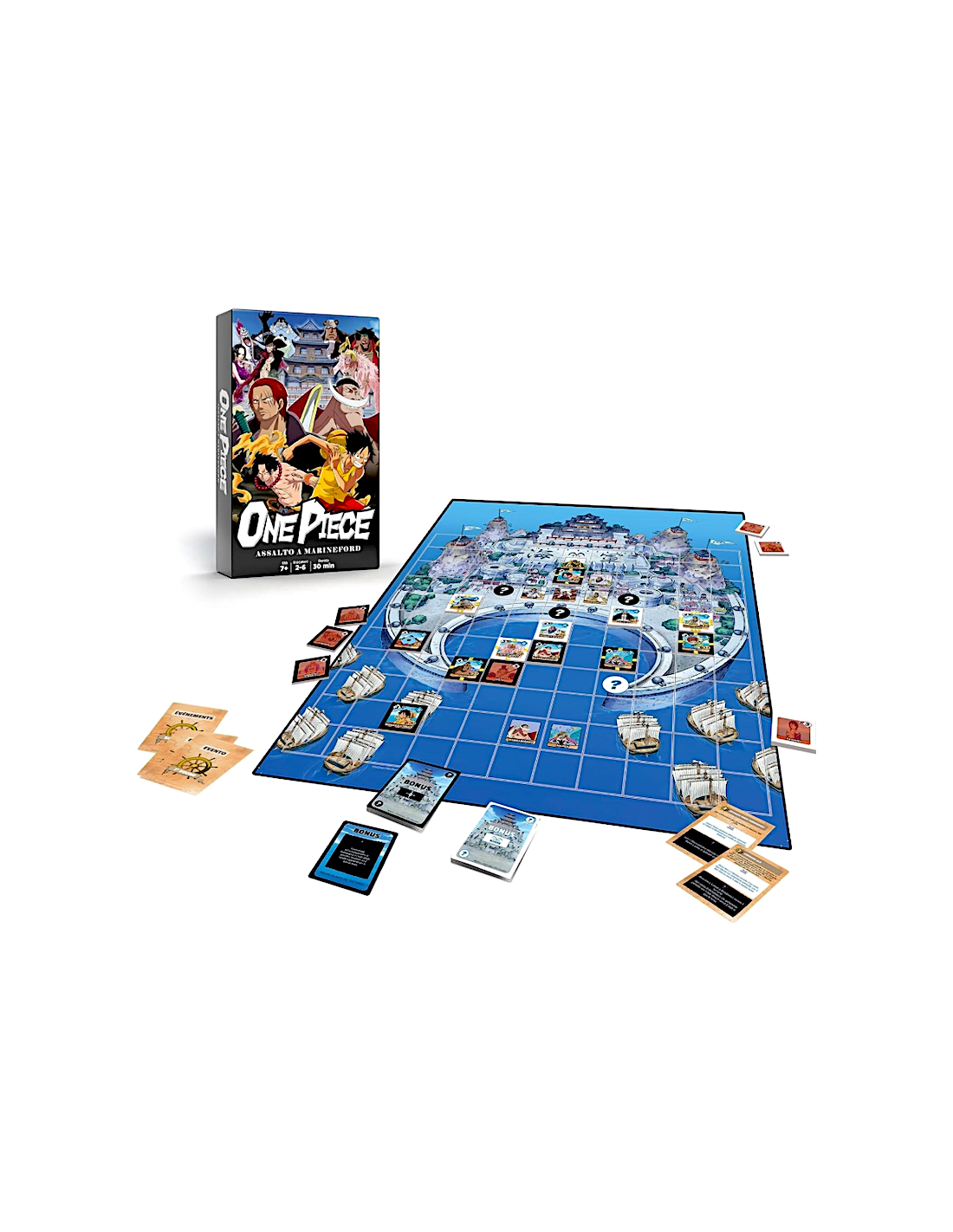 One Piece – Assalto a Marineford Rocco Giocattoli – Gioco da Tavolo Strategico