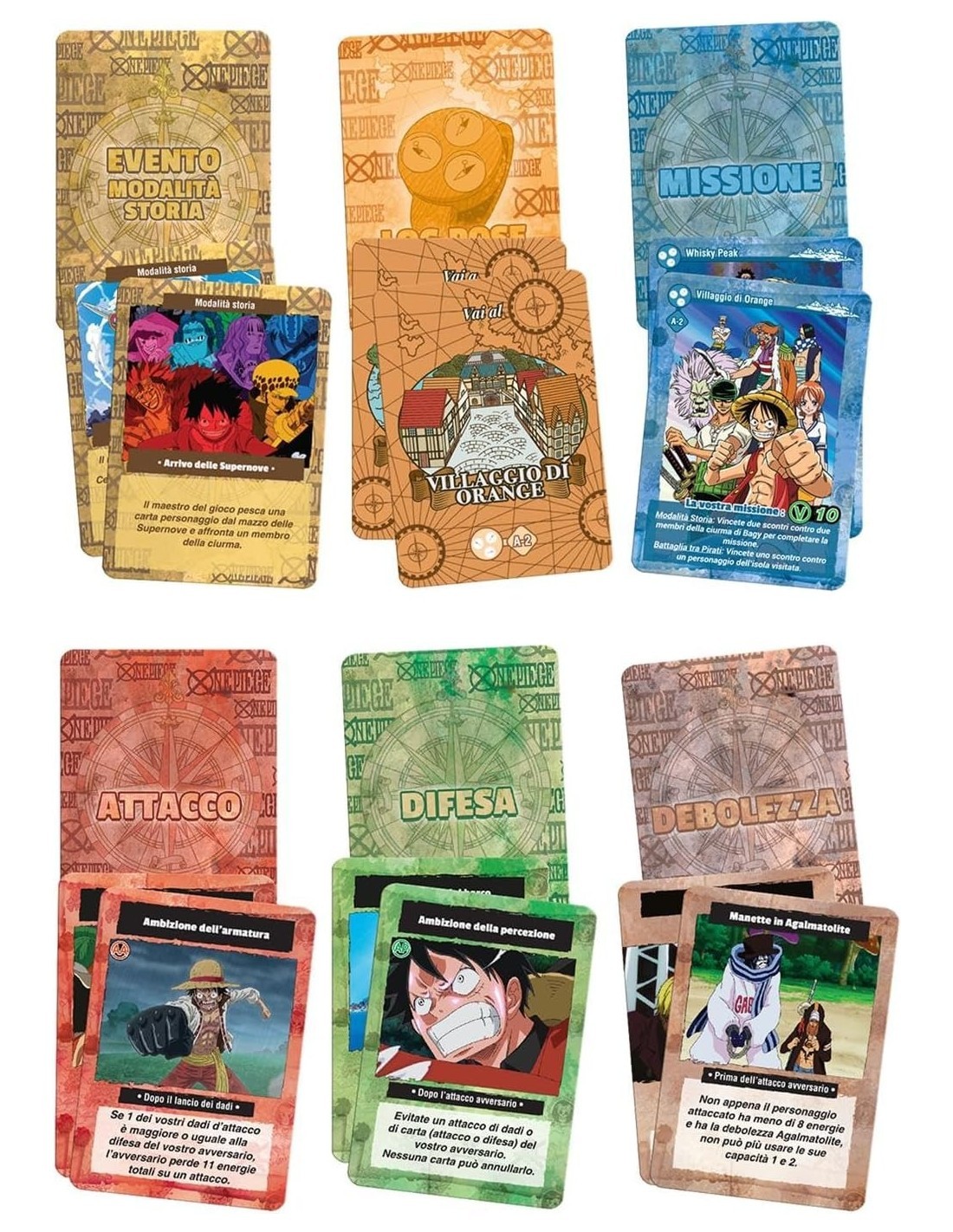 One Piece – L’Isola dell’Avventura Rocco Giocattoli – Gioco da Tavolo Strategico