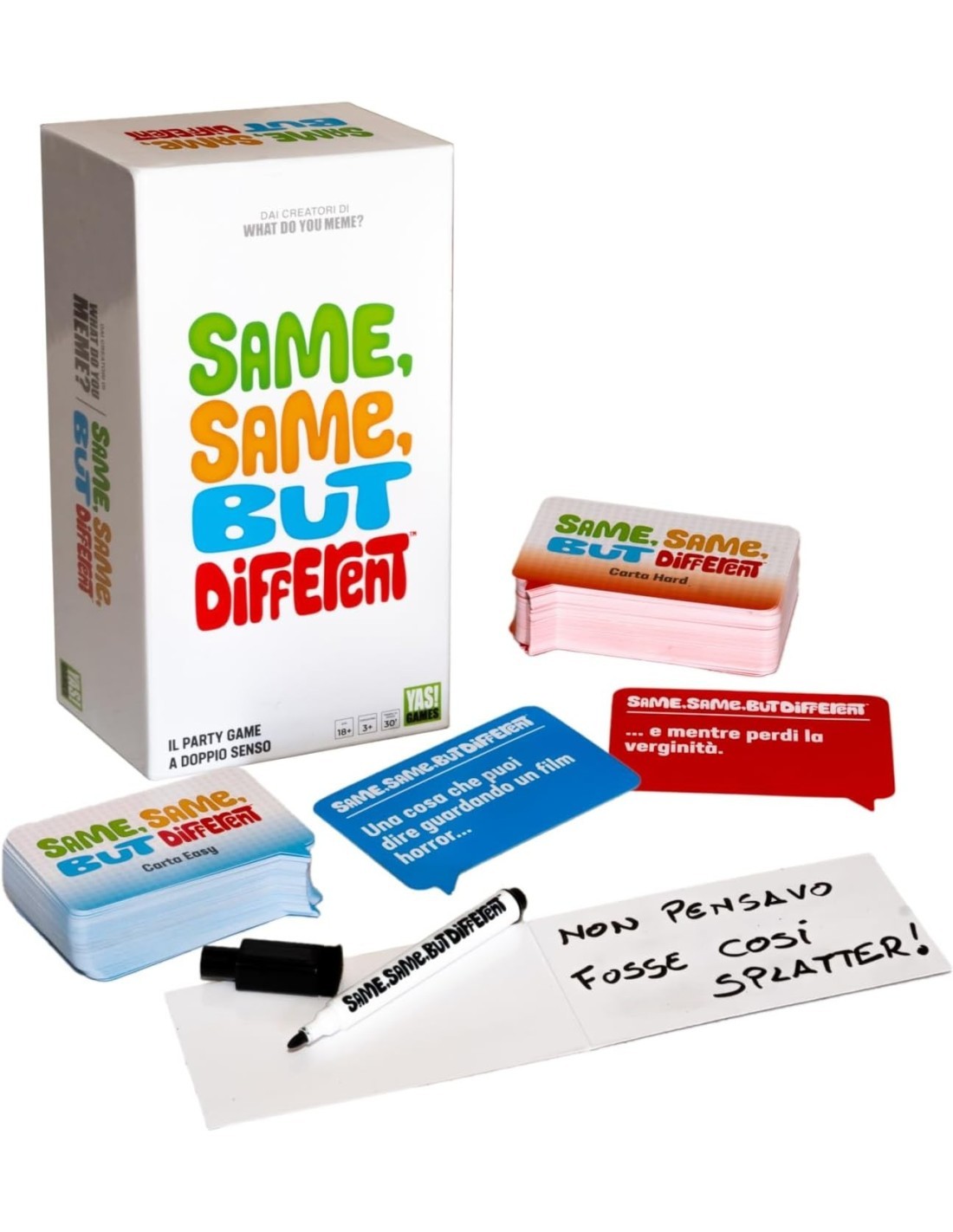 Same Same But Different – Yas! Games Rocco Giocattoli