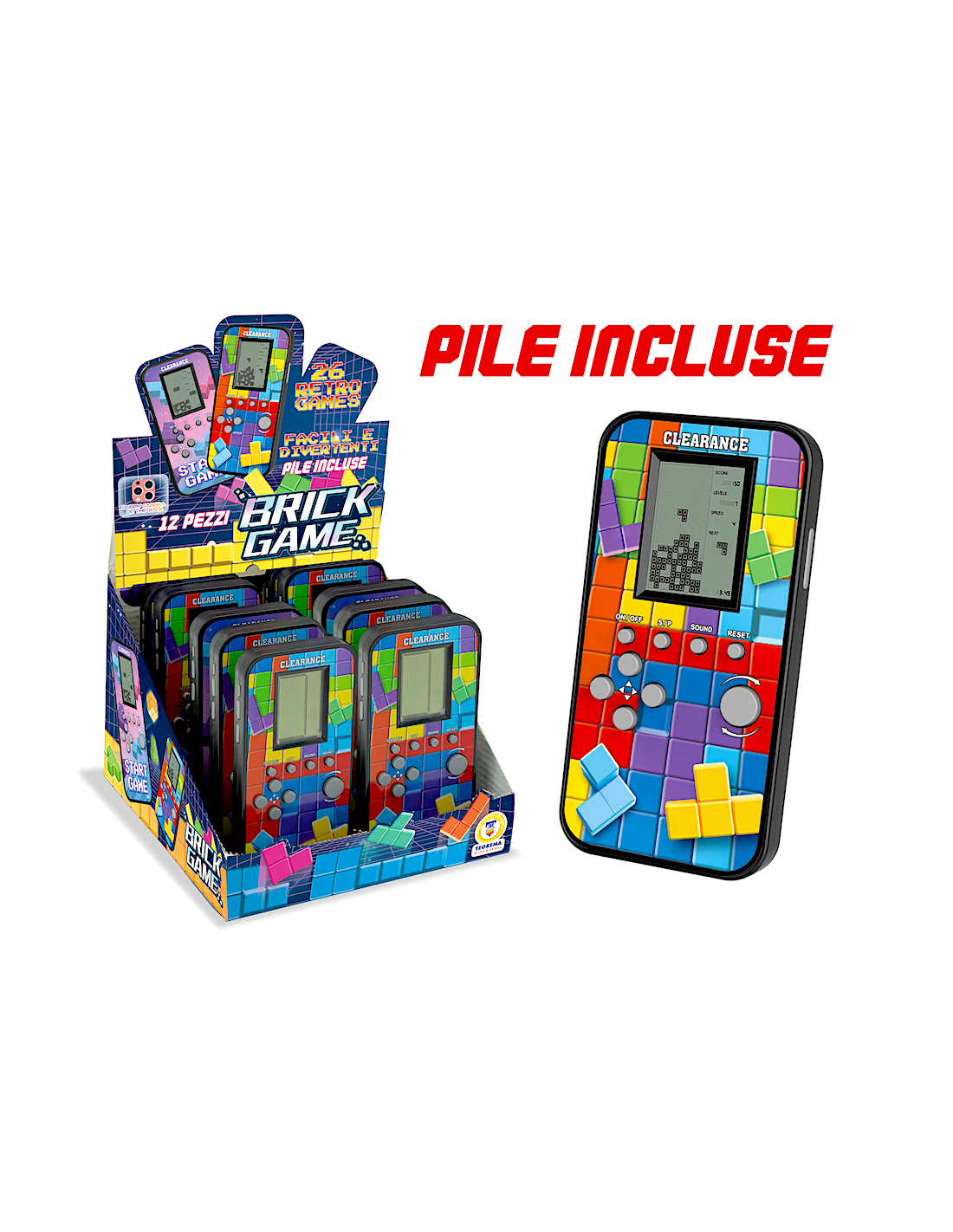 GIOCO BRICK GAME TASCABILE