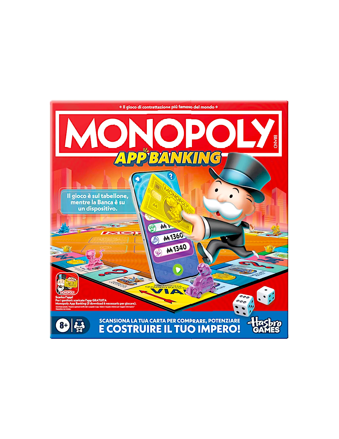 GIOCO G1424 MONOPOLY APP BANKING
