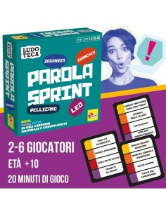 LUDOTECA, PAROLA SPRINT, GIOCO EDUCATIVO, SVILUPPO LINGUAGGIO, GIOCO DA TAVOLO