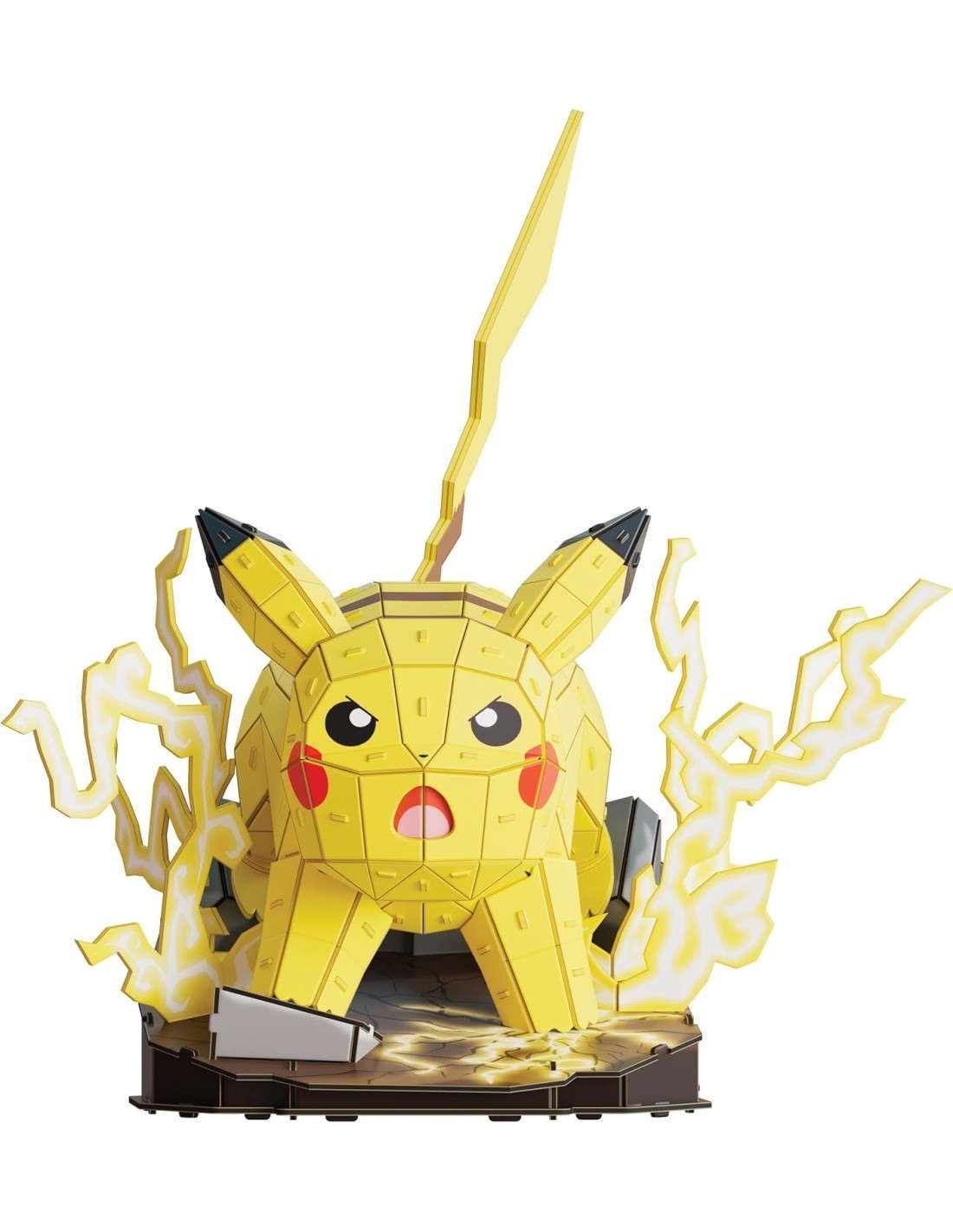 4D BUILD, POKÉMON PIKACHU, KIT MODELLO 3D, 201 PEZZI, FACILE DA MONTARE, 12+ ANNI