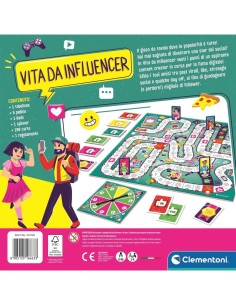 VITA DA INFLUENCER, GIOCO DA TAVOLO, CLEMENTONI, STRATEGICO, 2-4 GIOCATORI 2