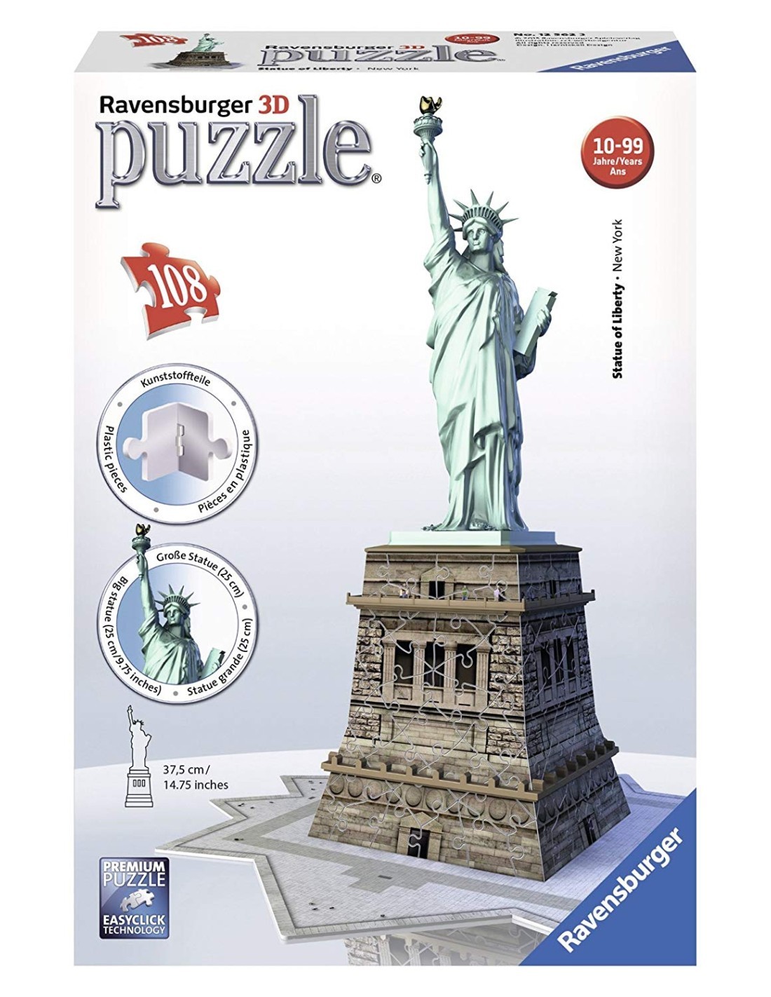 PUZZLE 3D 108PZ RAVENSBURGER