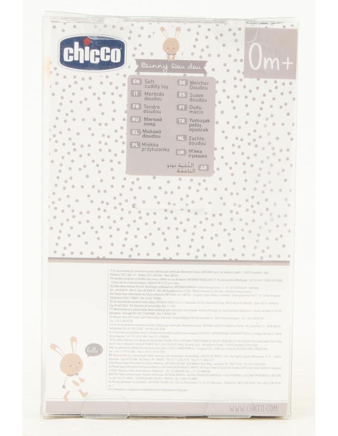 CONIGLIETTO MY SWEET DOUDOU CHICCO su TreG Ingrosso