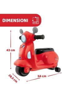 VESPA PRIMAVERA ROSSO CHICCO su TreG Ingrosso