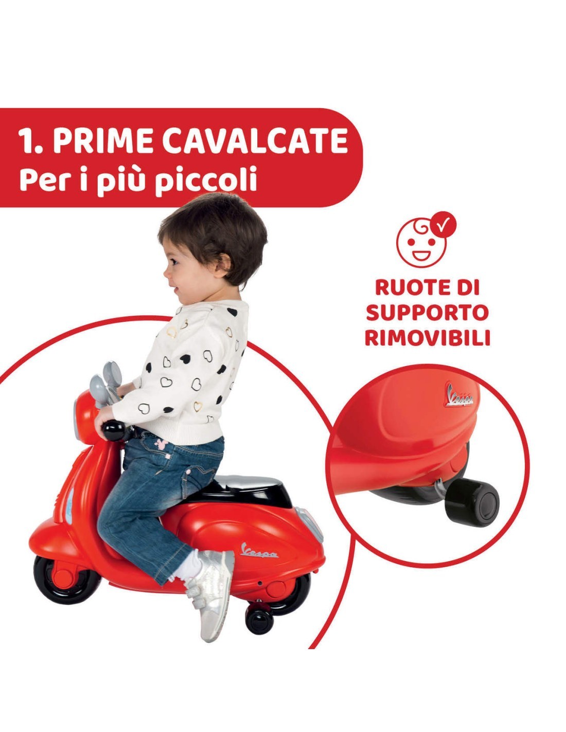 VESPA PRIMAVERA ROSSO CHICCO su TreG Ingrosso