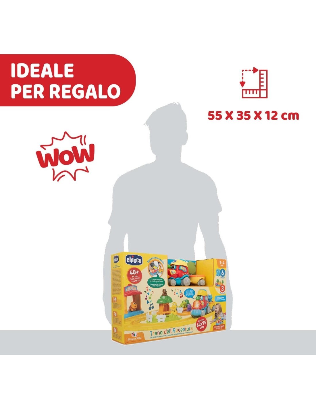 TRENINO DELL'AVVENTURA CHICCO su TreG Ingrosso