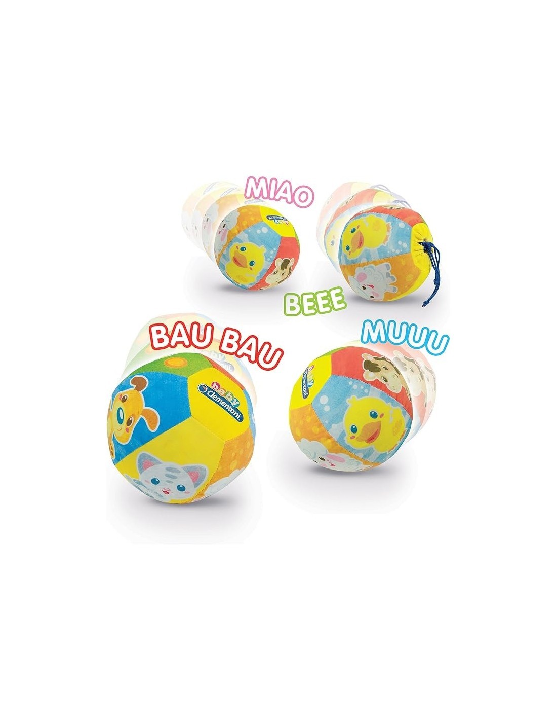 BABY PALLA MUSICALE ELETTRONICA ANIMALI 17132 CLEMENTONI su TreG In...