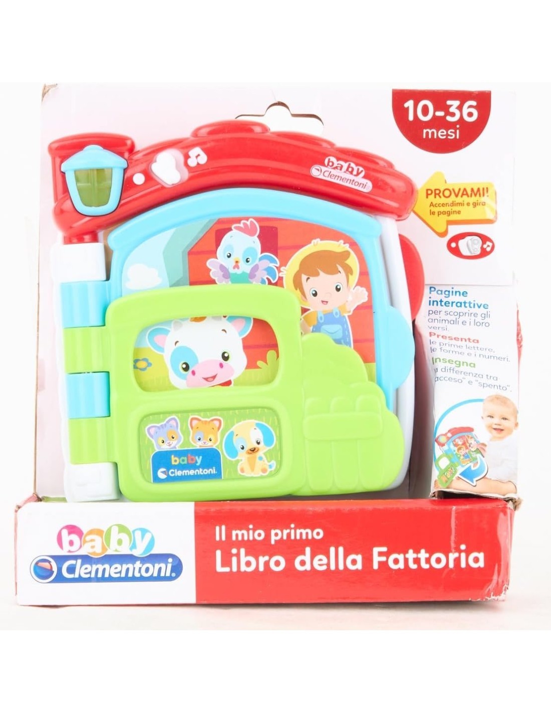 BABY IL MIO PRIMO LIBRO DELLA FATTORIA 17222 CLEMENTONI su TreG Ing...