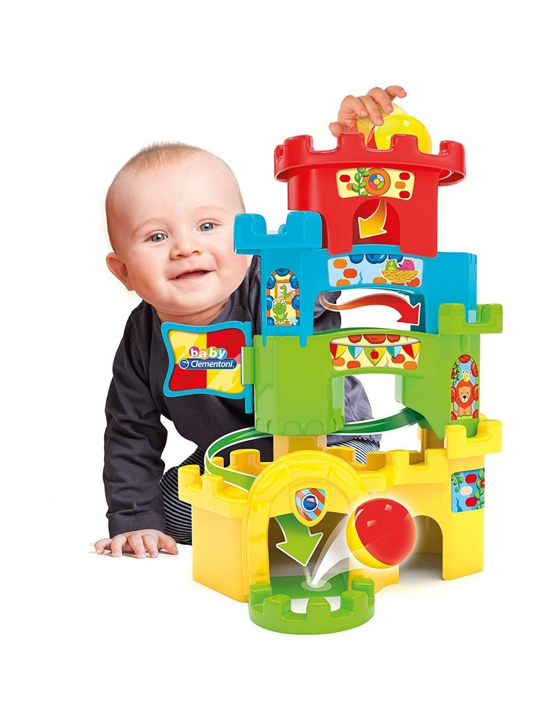 BABY CASTELLO CUCU' SCIVOLA GIU' 17226 CLEMENTONI su TreG Ingrosso