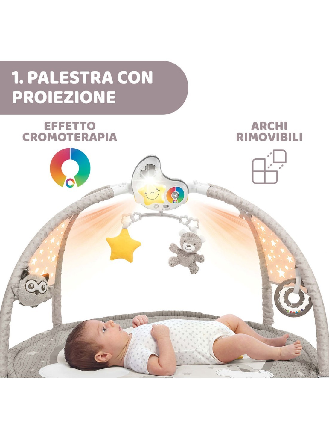 PALESTRINA DEI COLORI GRIGIO CHICCO su TreG Ingrosso