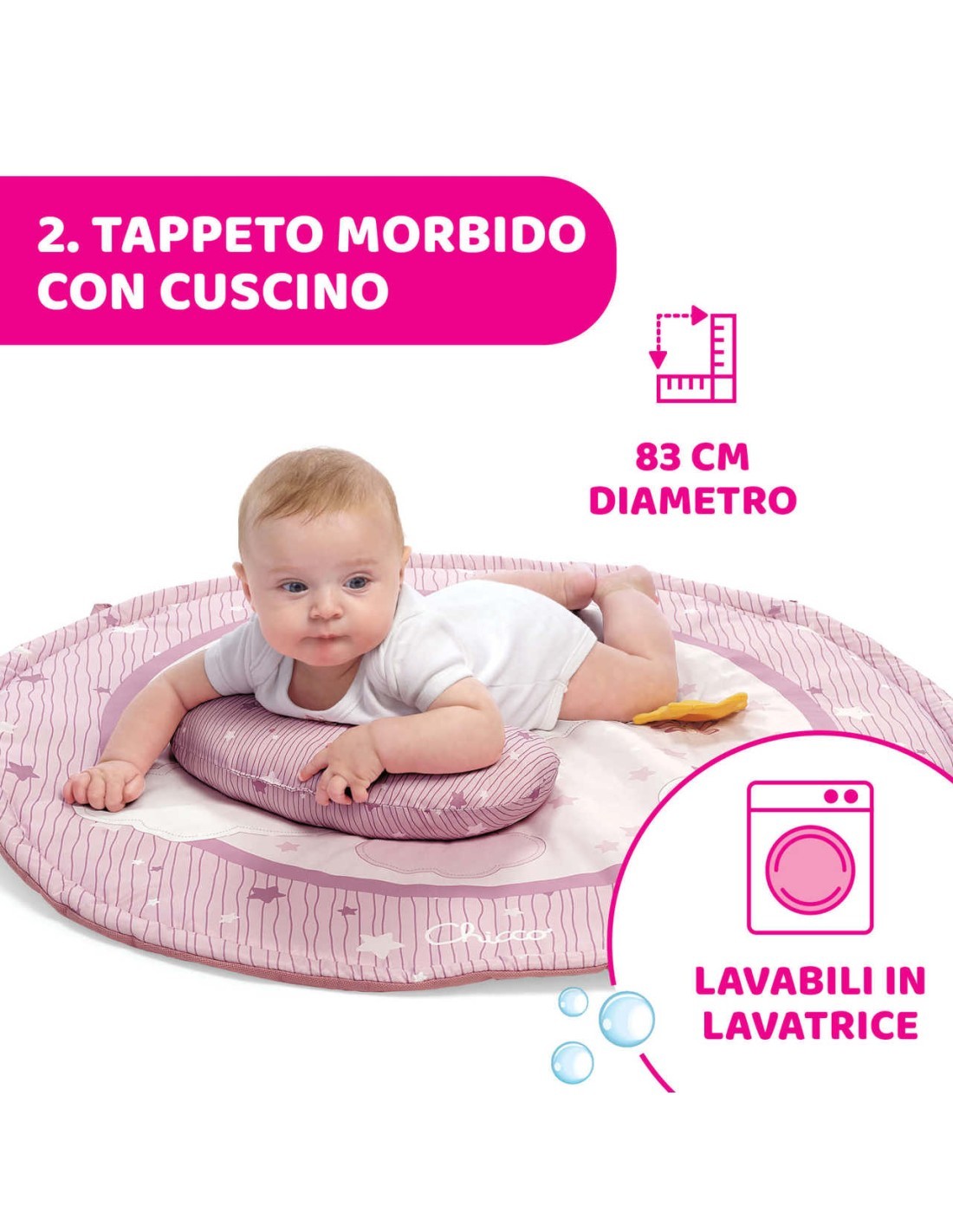 PALESTRINA DEI COLORI ROSA CHICCO su TreG Ingrosso