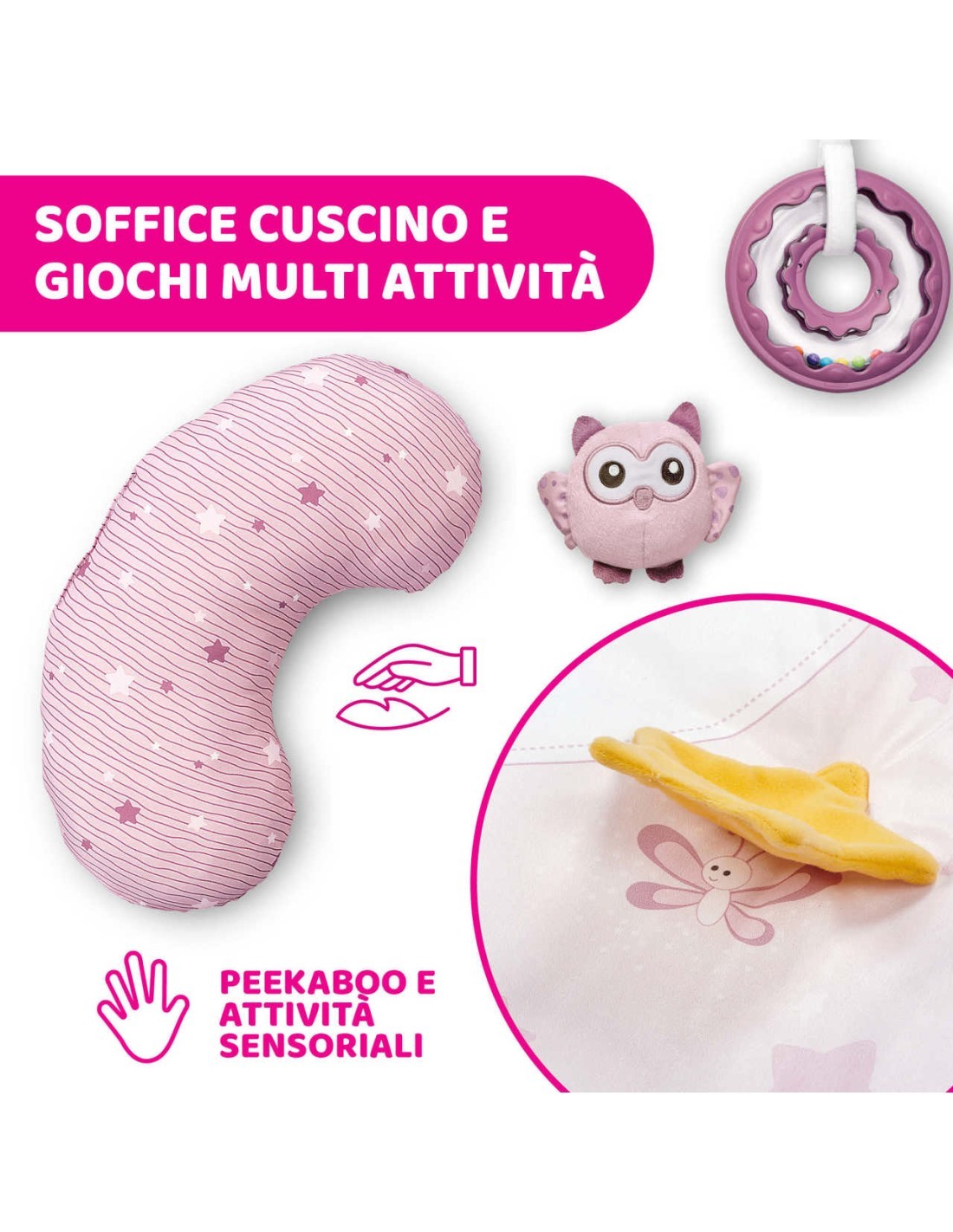 PALESTRINA DEI COLORI ROSA CHICCO su TreG Ingrosso