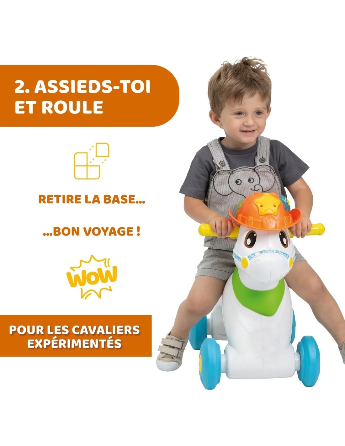 CAVALCABILE BABY RODEO 113140 CHICCO su TreG Ingrosso
