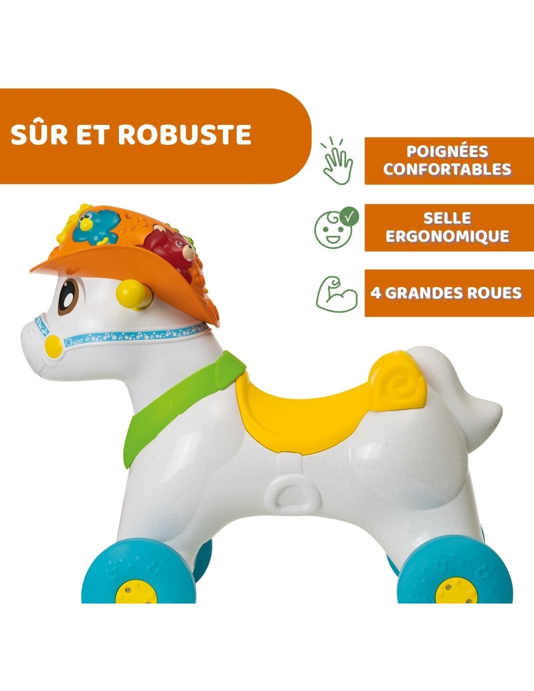 CAVALCABILE BABY RODEO 113140 CHICCO su TreG Ingrosso