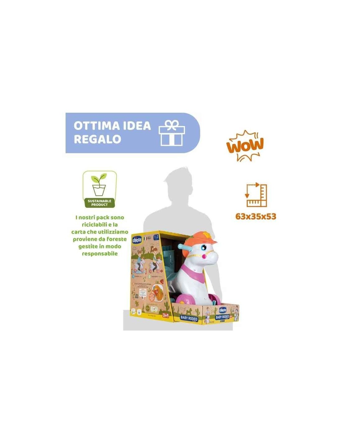 CAVALCABILE MISS BABY RODEO CHICCO su TreG Ingrosso