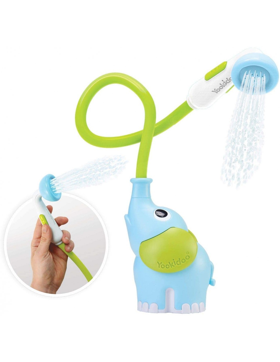 YOOKIDOO 40159RM ELEPHANT BABY SHOWER BLU su TreG Ingrosso