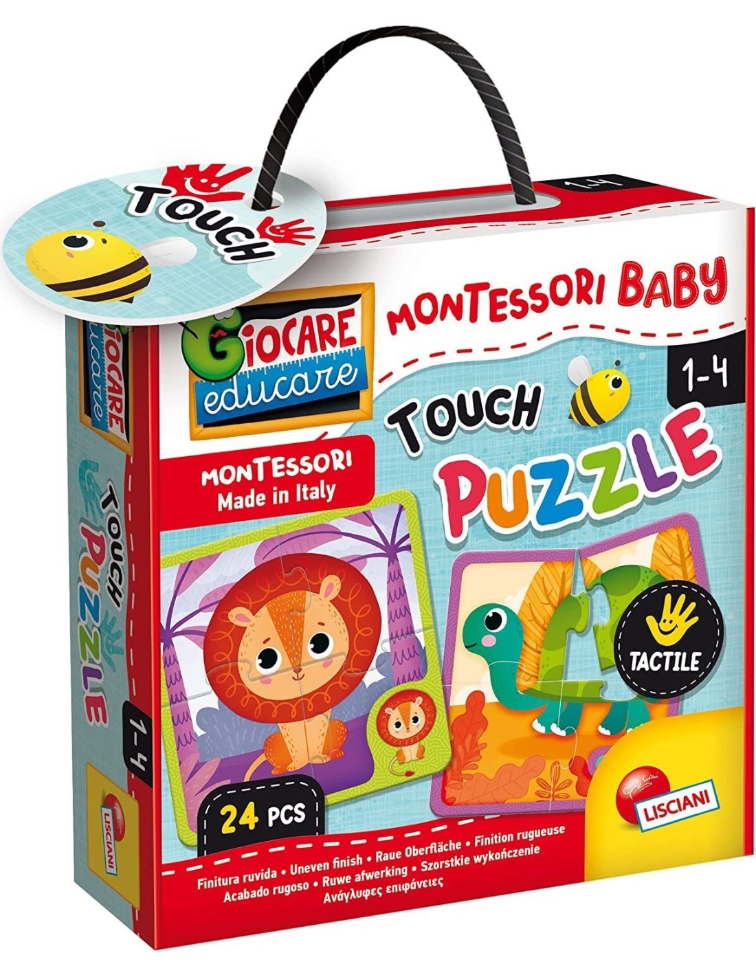 MONTESSORI BABY 92680 CARTE PUZZLE su TreG Ingrosso