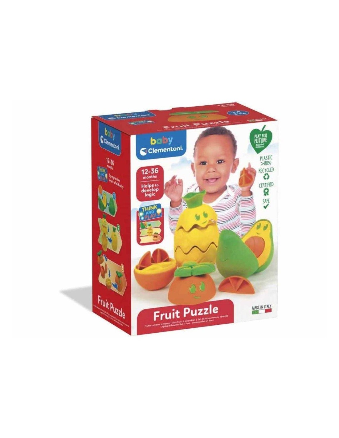 BABY 17686 FRUTTA COMPONI IMPARA su TreG Ingrosso