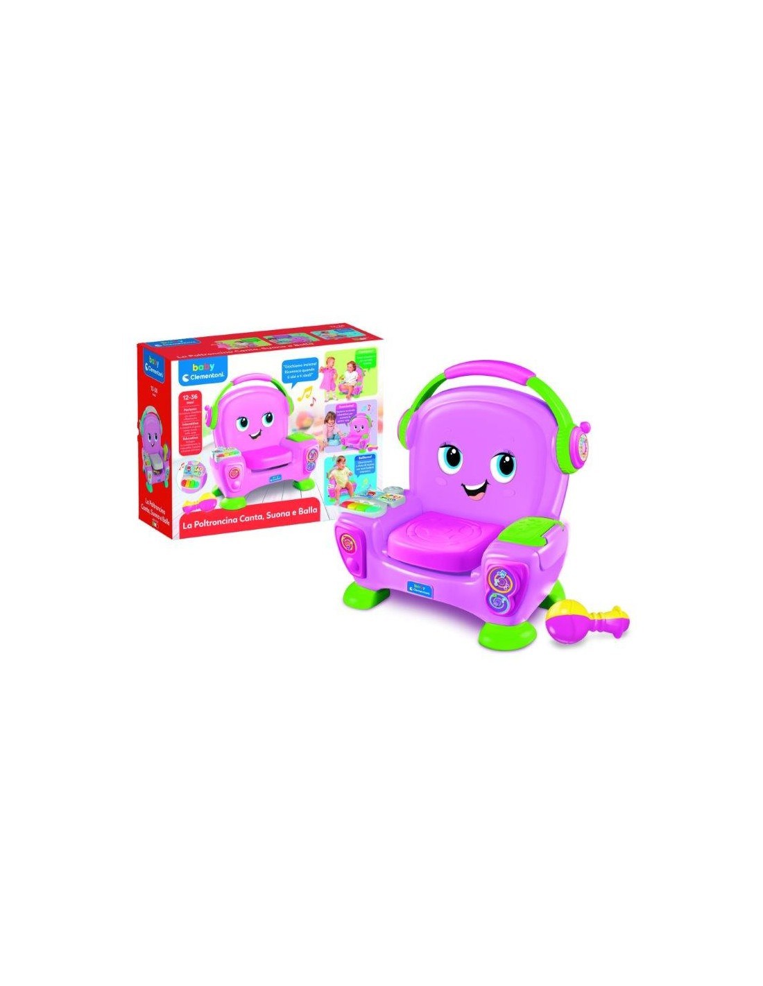 BABY 17755 POLTRONCINA PINK INTERATTIVA su TreG Ingrosso