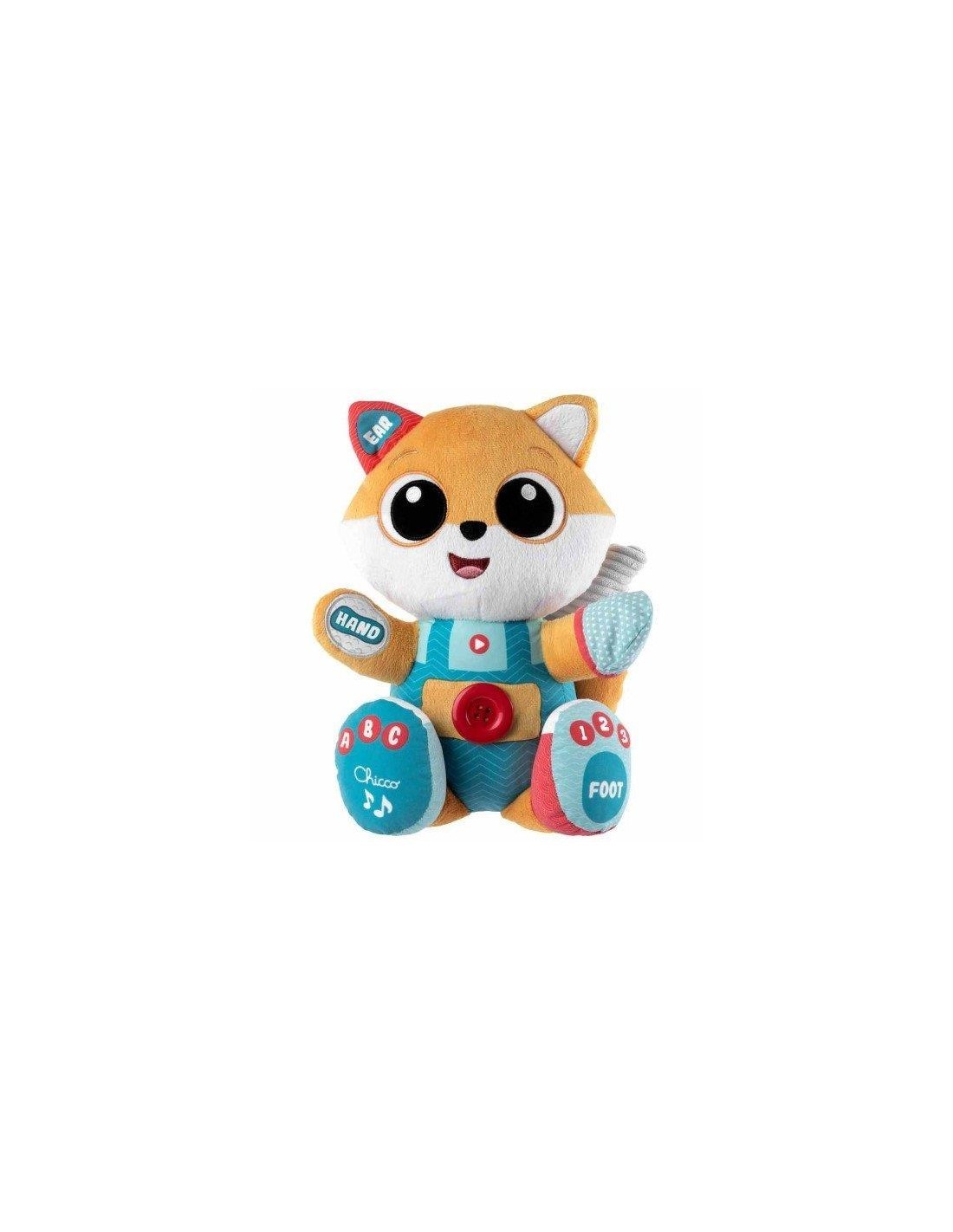 11296 PELUCHE FOXY PARLANTE BILINGUA su TreG Ingrosso