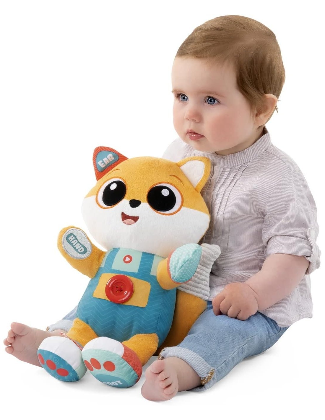 11296 PELUCHE FOXY PARLANTE BILINGUA su TreG Ingrosso