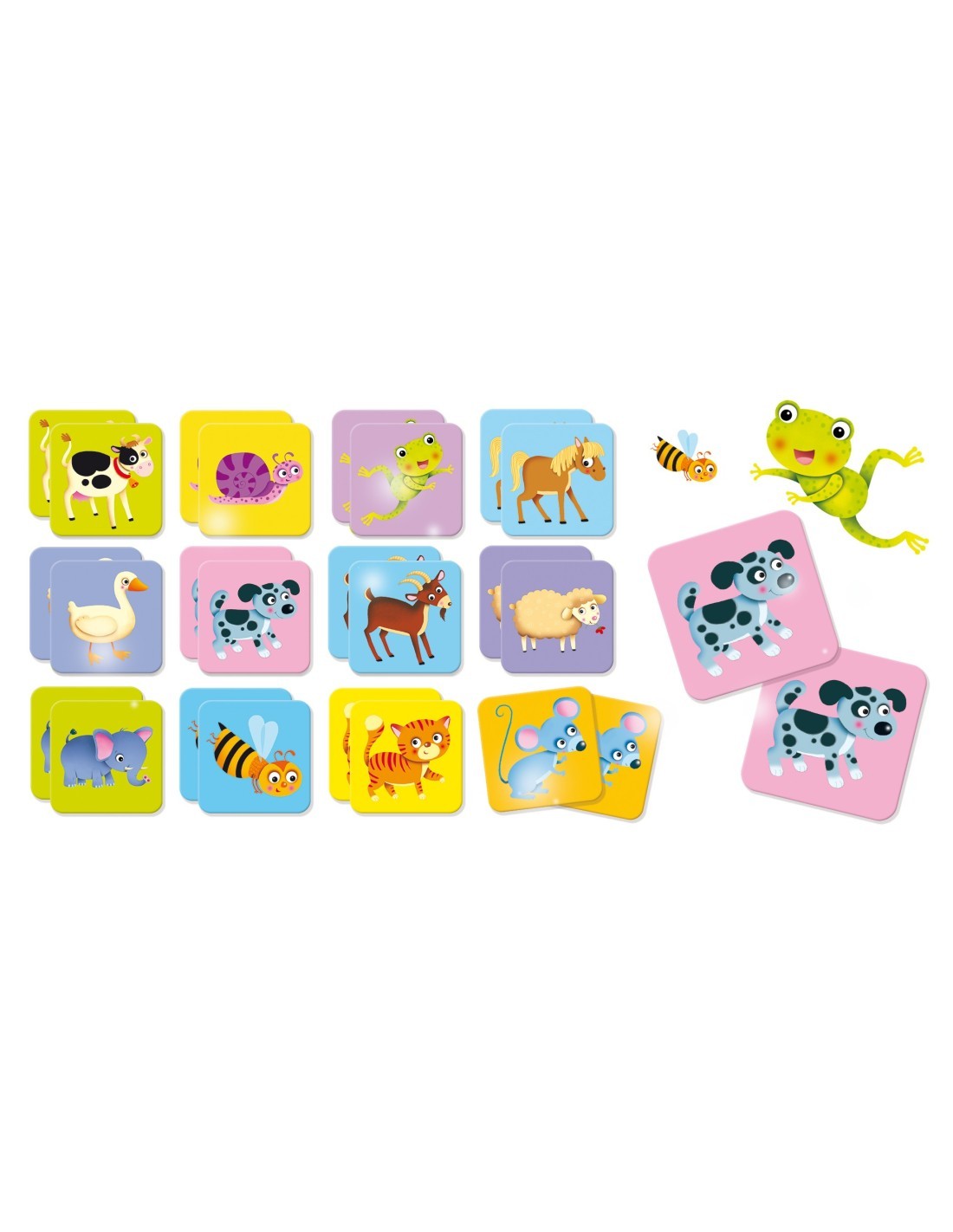 CAROTINA 80045 BABY MEMO ANIMALI su TreG Ingrosso