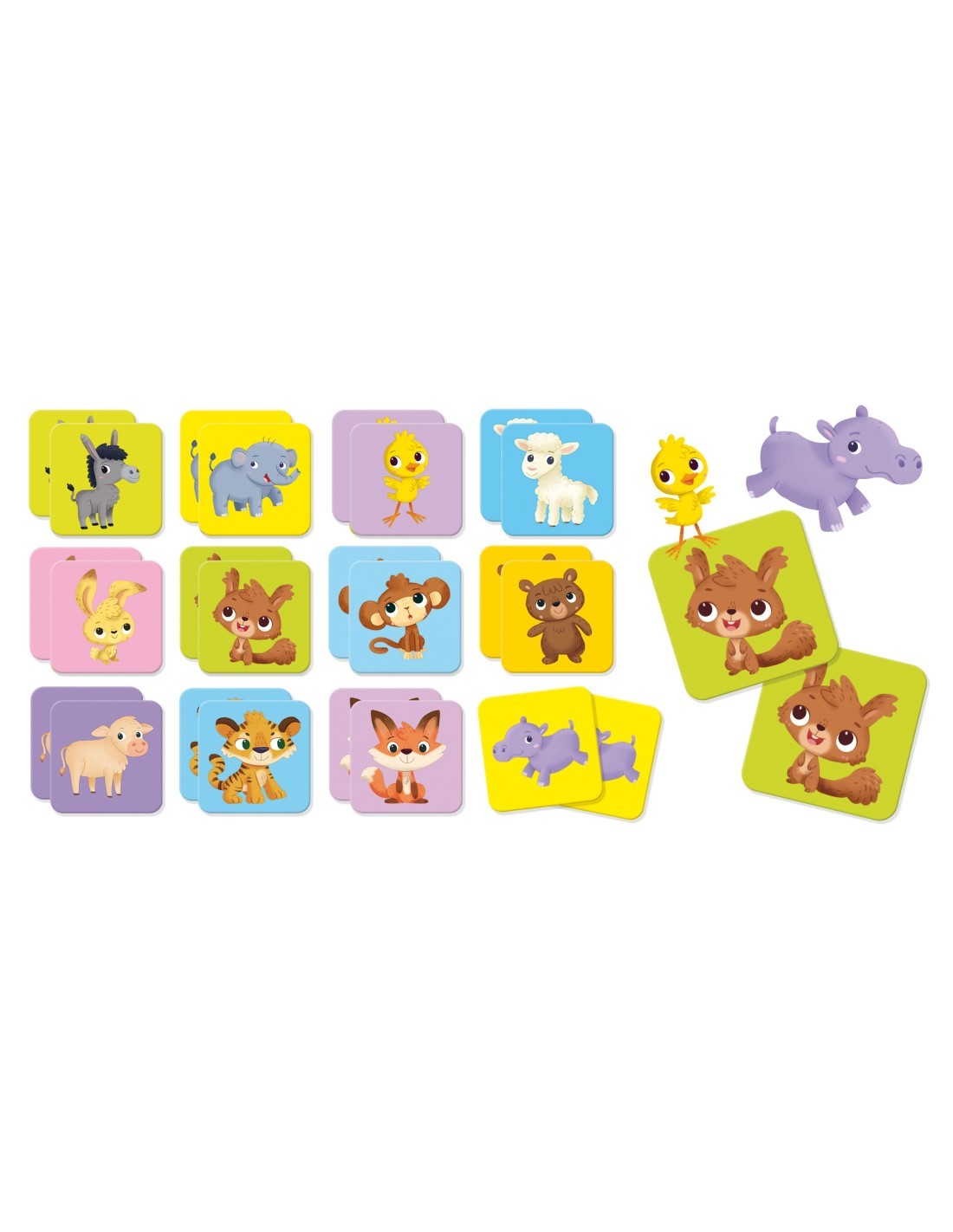 CAROTINA 80052 BABY MEMO CUCCIOLI su TreG Ingrosso