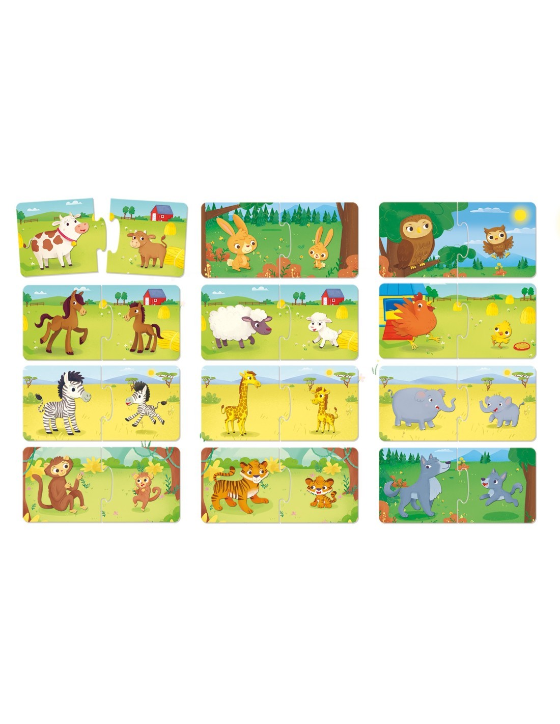 CAROTINA 80038 BABY LOGIC MAMMA E CUCCIOLI su TreG Ingrosso