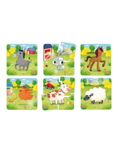 CAROTINA 80083 BABY PUZZLE LA FATTORIA su TreG Ingrosso