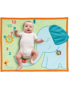 Chicco Tappeto Complimese - Tappeto Fotografico per Neonati con Attività e Anello Dentizione 2