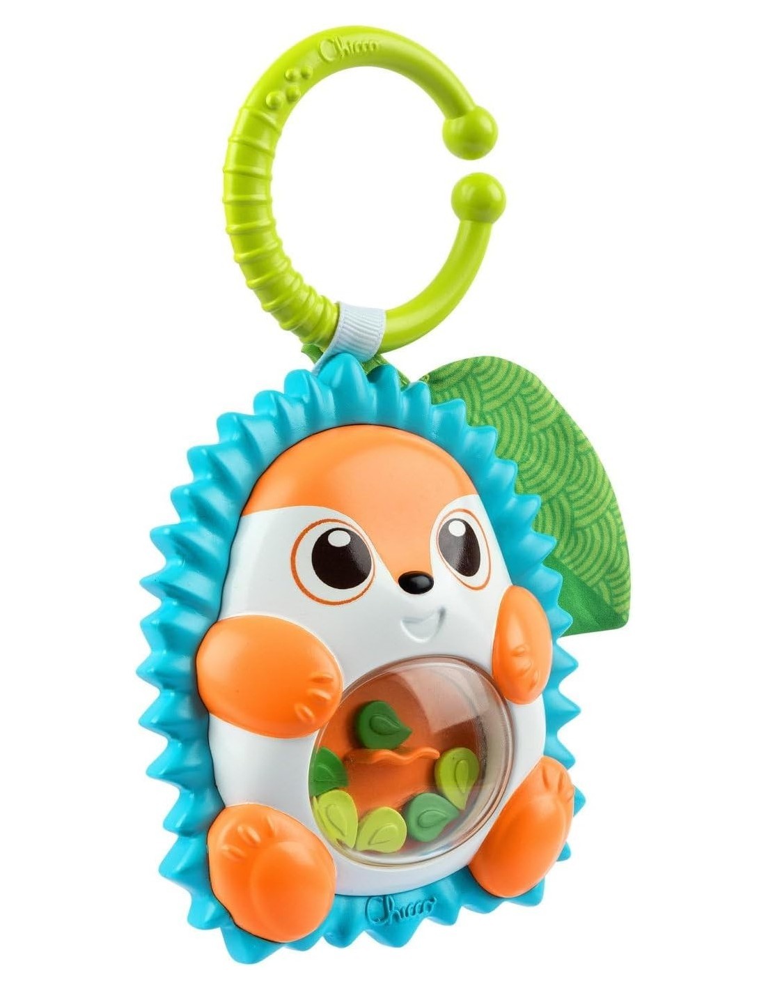 Chicco Sonaglio Musicale a Forma di Riccio - Giocattolo Elettronico per Bambini 6-36 Mesi