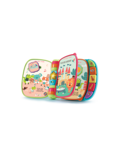 Baby Primo Libro Interattivo, Parlante e Musicale, 6 Canzoncine, 10 Melodie, Effetti Sonori, Giochi Educativi