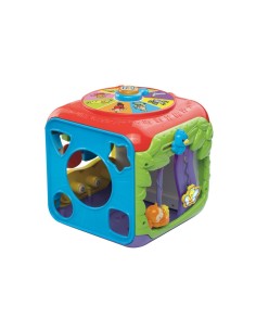 Baby Super Cubo delle Scoperte, Cubo Interattivo con Libro, Pianoforte e Attività Sensoriali