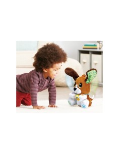 Baby Fido Parla e Gioca, Cagnolino Peluche Interattivo, Apprendimento Divertente, Ripete e Movimento, 3 Livelli di Sviluppo