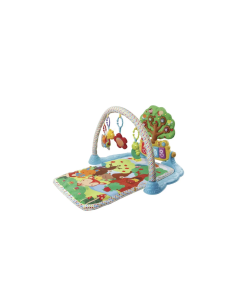 Baby Il Giardino Incantato, Palestrina Interattiva con Pianoforte, Luci, e 3 Posizioni di Gioco, Tappeto Pieghevole e Lavabile