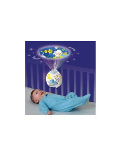VTech Luna Proiettore Musicale - Luce Notturna e Ninne Nanne per Bambini