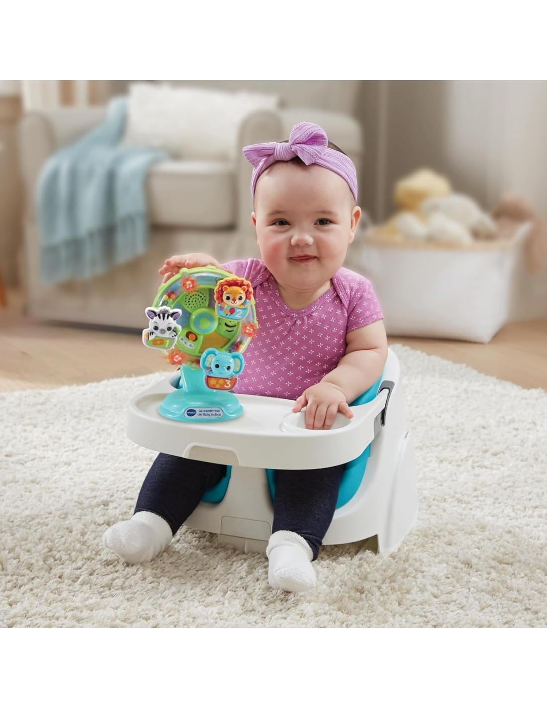 VTech Baby Ruota Panoramica - Gioco Interattivo per Bambini 6-36 Mesi