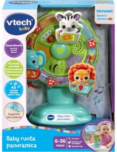 VTech Baby Ruota Panoramica - Gioco Interattivo per Bambini 6-36 Mesi